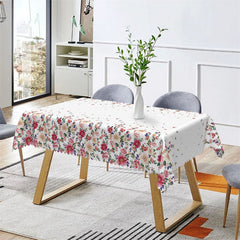 Lofaris Little Flowers Cover Both Sides Rectangle Tablecloth