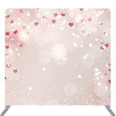 Lofaris Little Hearts Sweet Bokeh Valentines Day Backdrop