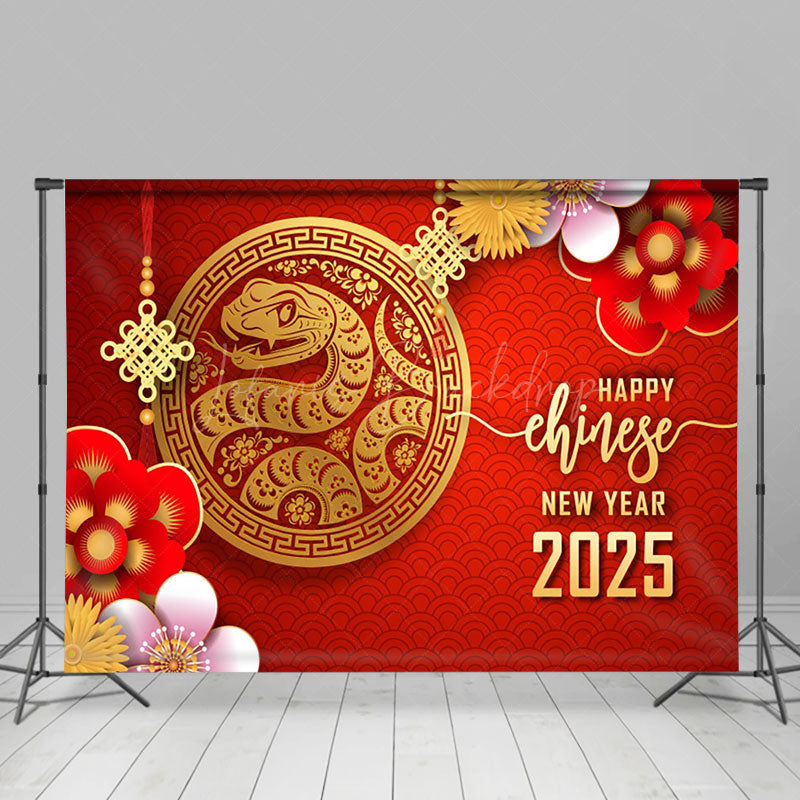 Lofaris 2025 Chinese New Year celebration Backdrop For Party