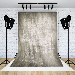 Lofaris Abstract Gray White Textured Wall Photo Backdrop