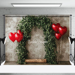 Lofaris Abstract Wall Plant Arch Valentines Day Backdrop