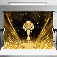 Lofaris Black Golden Globe Awards Glitter Party Backdrop