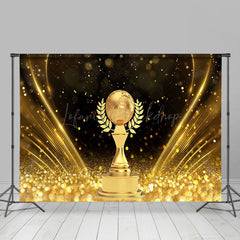 Lofaris Black Golden Globe Awards Glitter Party Backdrop