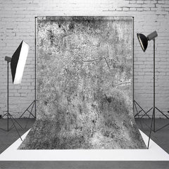 Lofaris Black White Messy Abstract Texture Photo Backdrop