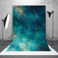 Lofaris Blue Gradient Abstract Flowing Universe Backdrop