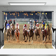 Lofaris Blurry Gold Light Racecourse Kentucky Derby Backdrop