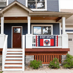 Lofaris Canada 51st State Eagle Banner Sign for Decor