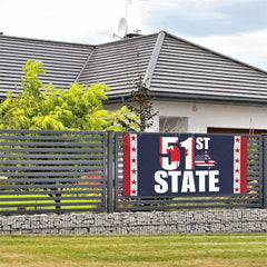 Lofaris Canada 51st State of USA Outdoor Banner