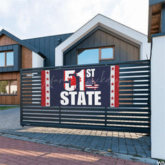 Lofaris Canada 51st State of USA Outdoor Banner