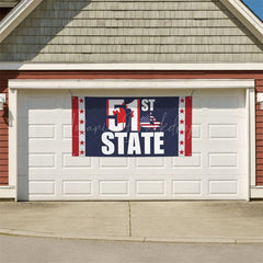 Lofaris Canada 51st State of USA Outdoor Banner