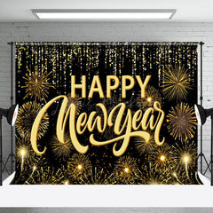 Lofaris Celebration Happy New Year Glitter Holiday Backdrop