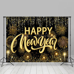 Lofaris Celebration Happy New Year Glitter Holiday Backdrop