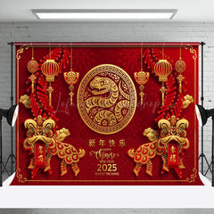 Lofaris Celebratory Snake Year 2025 Chinese New Backdrop