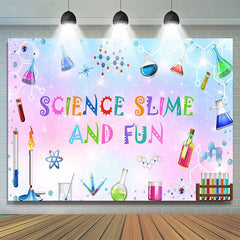 Lofaris Chemical Reagents Science Slime And Fun Backdrop