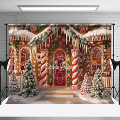 Lofaris Christmas Magical Candy Wonderland Backdrop For Photos