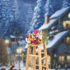 Lofaris Christmas Vibe Wild Rural Country Winter Backdrop