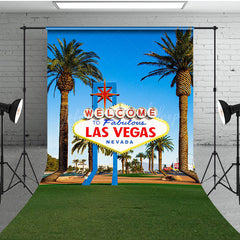 Lofaris City Road Welcome To Las Vegas Casino Photo Backdrop