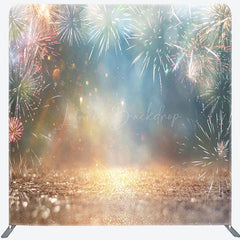 Lofaris Colorful Bokeh Bloom Sparkle Pillow Cover Backdrop