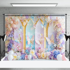 Lofaris Colorful Fairy Butterfly Fine Art Photo Backdrop