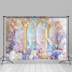 Lofaris Colorful Fairy Butterfly Fine Art Photo Backdrop