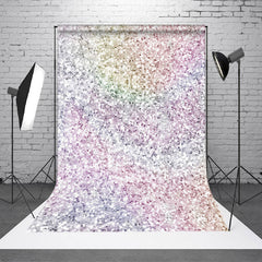 Lofaris Colorful Rainbow Dots Twinkling Photography Backdrop