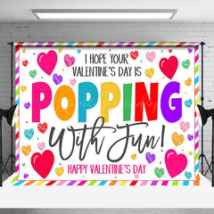 Lofaris Colorful Valentines Day Is Popping With Fun Backdrop