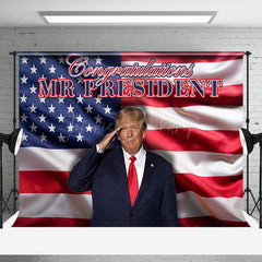 Lofaris Congratulations Trump President Celebration Backdrop