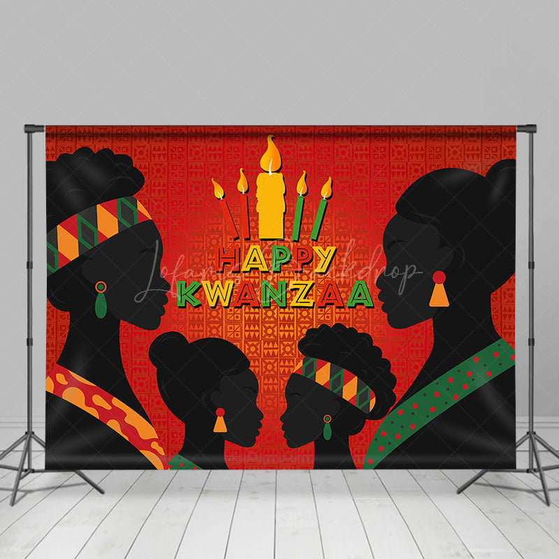 Lofaris Cultural African American Women Kwanzaa Backdrop