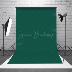 Lofaris Dark Green Solid Color Backdrop For Photography