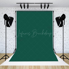 Lofaris Dark Green Solid Color Backdrop For Photography