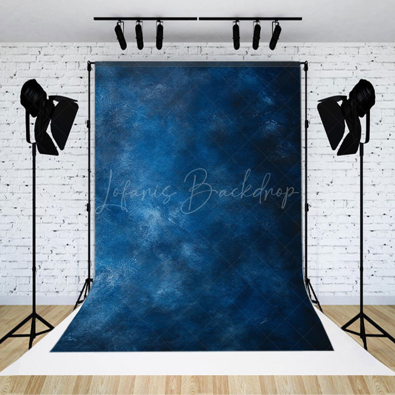 Lofaris Deep Blue Smoke Flow Diffusion Abstract Art Backdrop