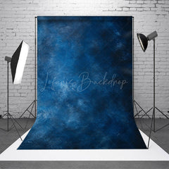 Lofaris Deep Blue Smoke Flow Diffusion Abstract Art Backdrop