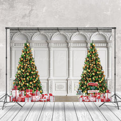 Lofaris Delicate Relief Wall Tree Gift Christmas Backdrop