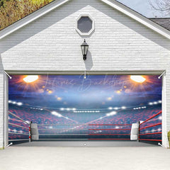 Lofaris Dim Light Boxing Gym Arena Sports Garage Door Banner