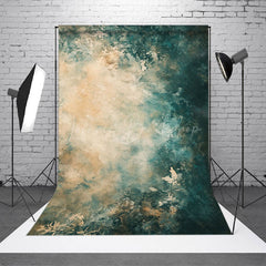 Lofaris Dreamy Abstract Artwork Soft Blue Grey Tone Backdrop