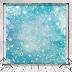 Lofaris Dreamy Wonderland Bokeh Snowflake Photography Backdrop