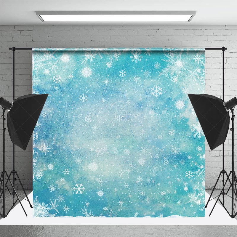 Lofaris Dreamy Wonderland Bokeh Snowflake Photography Backdrop