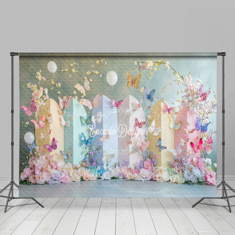 Lofaris Elegant Colorful Floral Fine Art Photography Backdrop