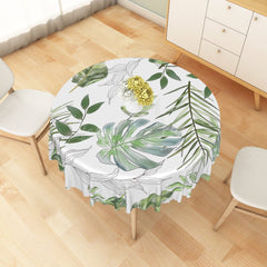 Lofaris Exotic Tropical Leaf Detail Rectangle Tablecloth