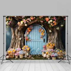 Lofaris Fairy Tale Night Forest Tree House Room Set Backdrop