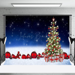 Lofaris Fantasy Night Stars Sky Bauble Christmas Backdrop