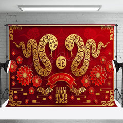 Lofaris Festive Lunar Year Of The Snake Holiday Backdrop