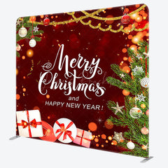 Lofaris Festive Merry Christmas And Happy New Year Backdrop