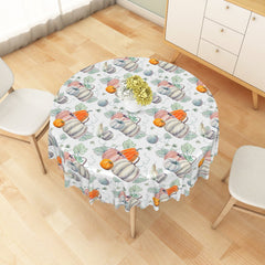 Lofaris Festive Pumpkin Leaf Autumn Rectangle Tablecloth