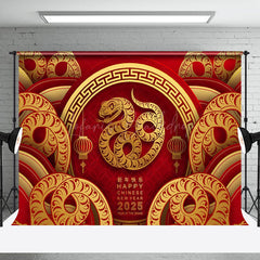 Lofaris Festive Snake Year 2025 Chinese Celebration Holiday Backdrop