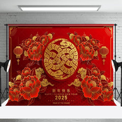 Lofaris Festive Snake Year 2025 Chinese Holiday Celebration Backdrop