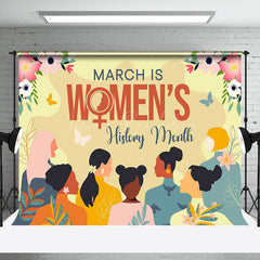 Lofaris Floral March Is Womens History Month Party Backdrop