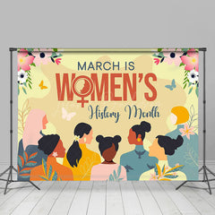 Lofaris Floral March Is Womens History Month Party Backdrop