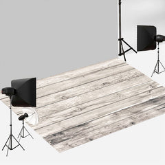 Lofaris Floral Spring Wooden Room Set Backdrops for Photo