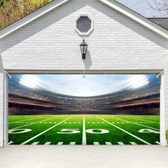 Lofaris Football Match Stadium Goal Garage Door Banner